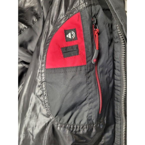 J. Whistler Men's SZ 4XL Coat Jacket Heavy Black 9 Pockets Water Resistant Flaws - Picture 10 of 14